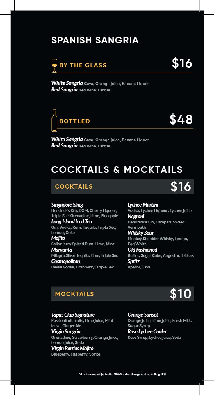 Tapas Club Orchard / Tapas 8 Book Now! inline online bookings